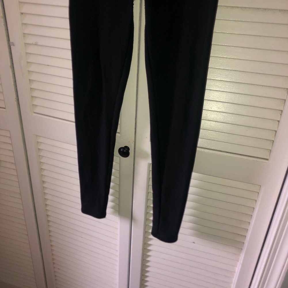 Orvis Cozy Lined Leggings Medium Black - Picture 4 of 4